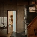 Yleinen sauna, arkkitehtoninen sommittelu, arkkitehtuurivalokuvauskurssi Kuressaaressa – Tuomas Uusheimo