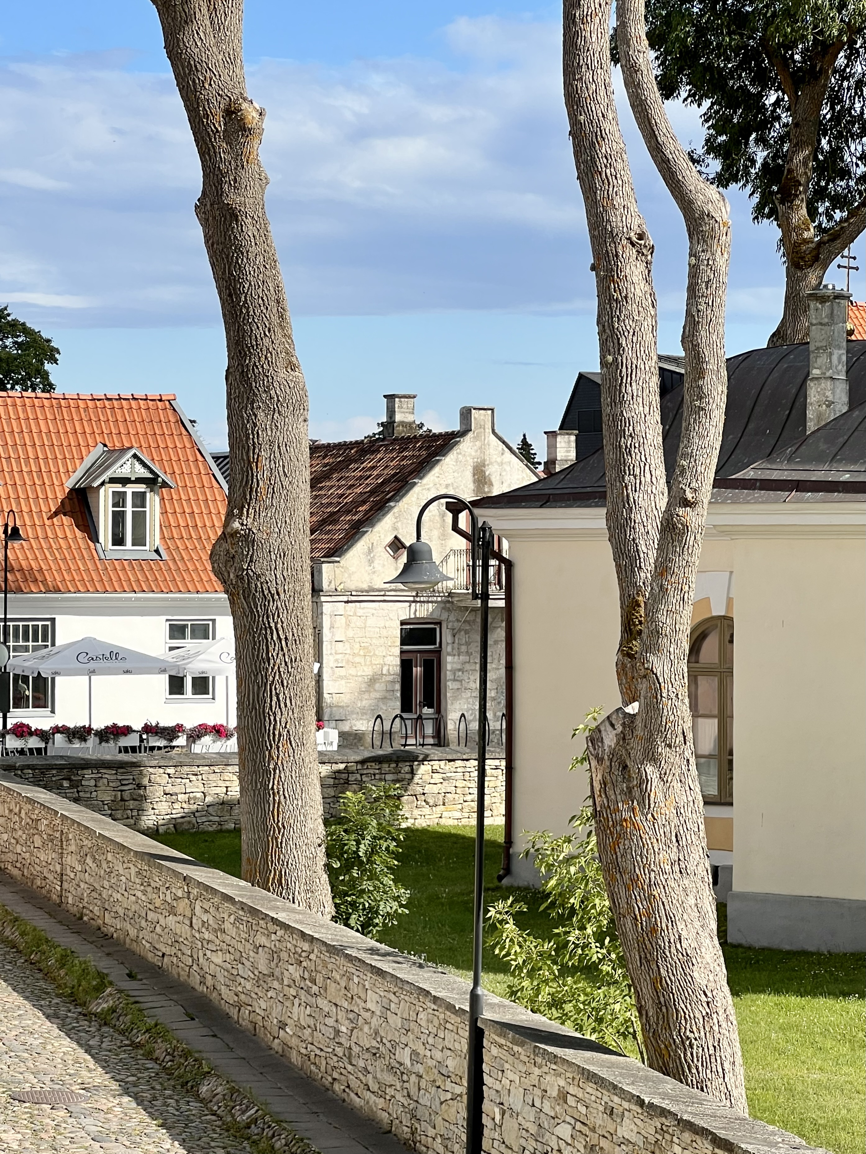 Kuressaare street view, the location for Joe McNally's upcoming photography workshop in July 2024.