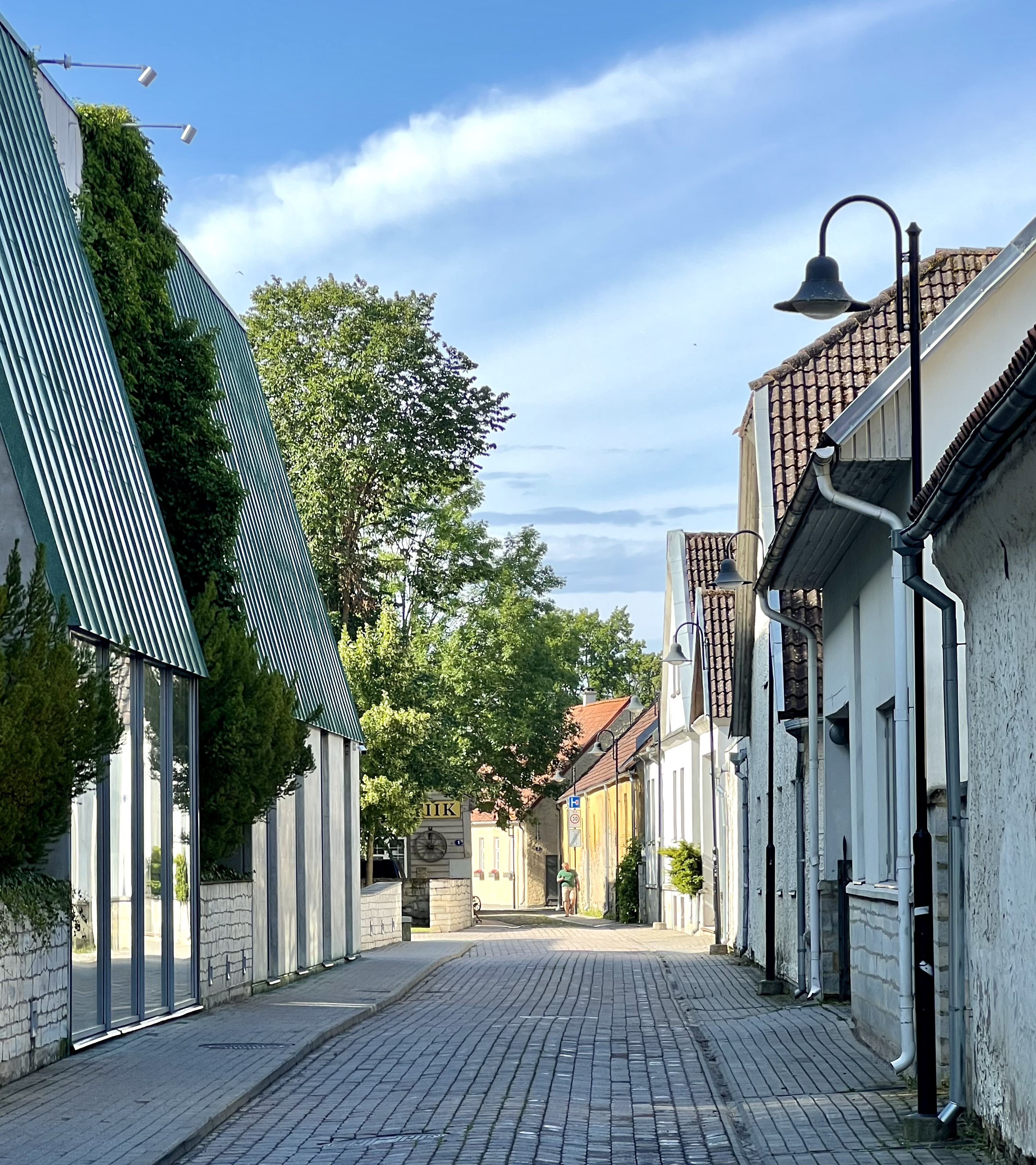 Kuressaare street view, the location for Joe McNally's upcoming photography workshop in July 2024.