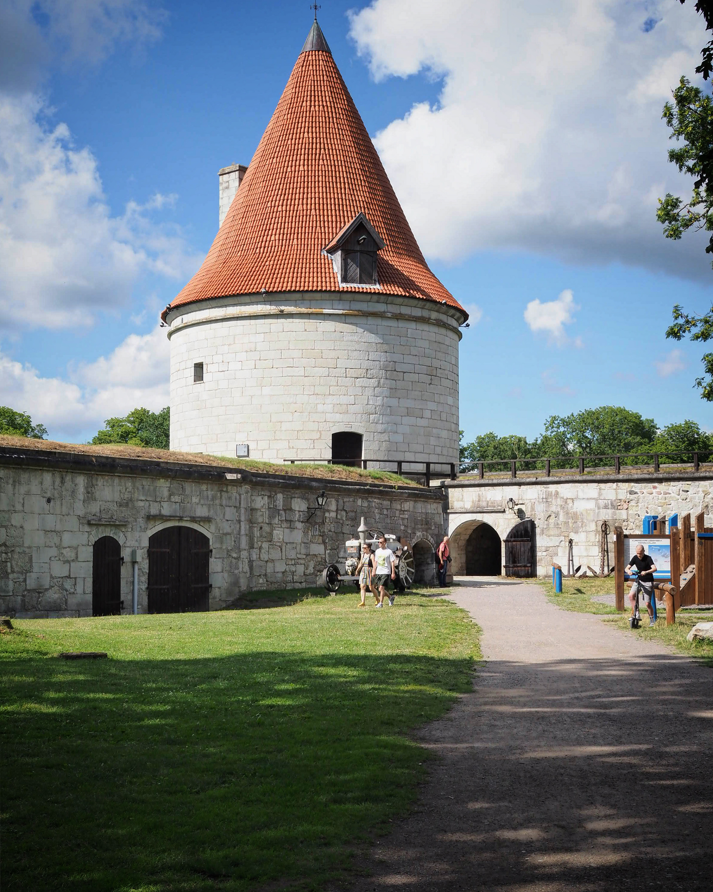 Kuressaare Castle in Saaremaa: The venue for Joe McNally's workshop.