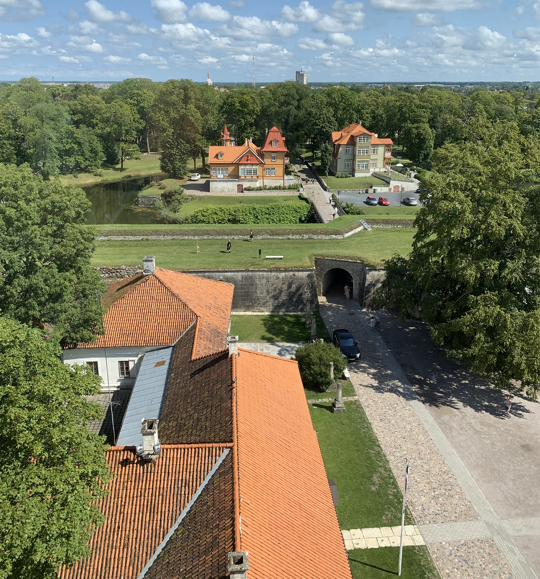 Kuressaare Castle in Saaremaa: The venue for Joe McNally's workshop.