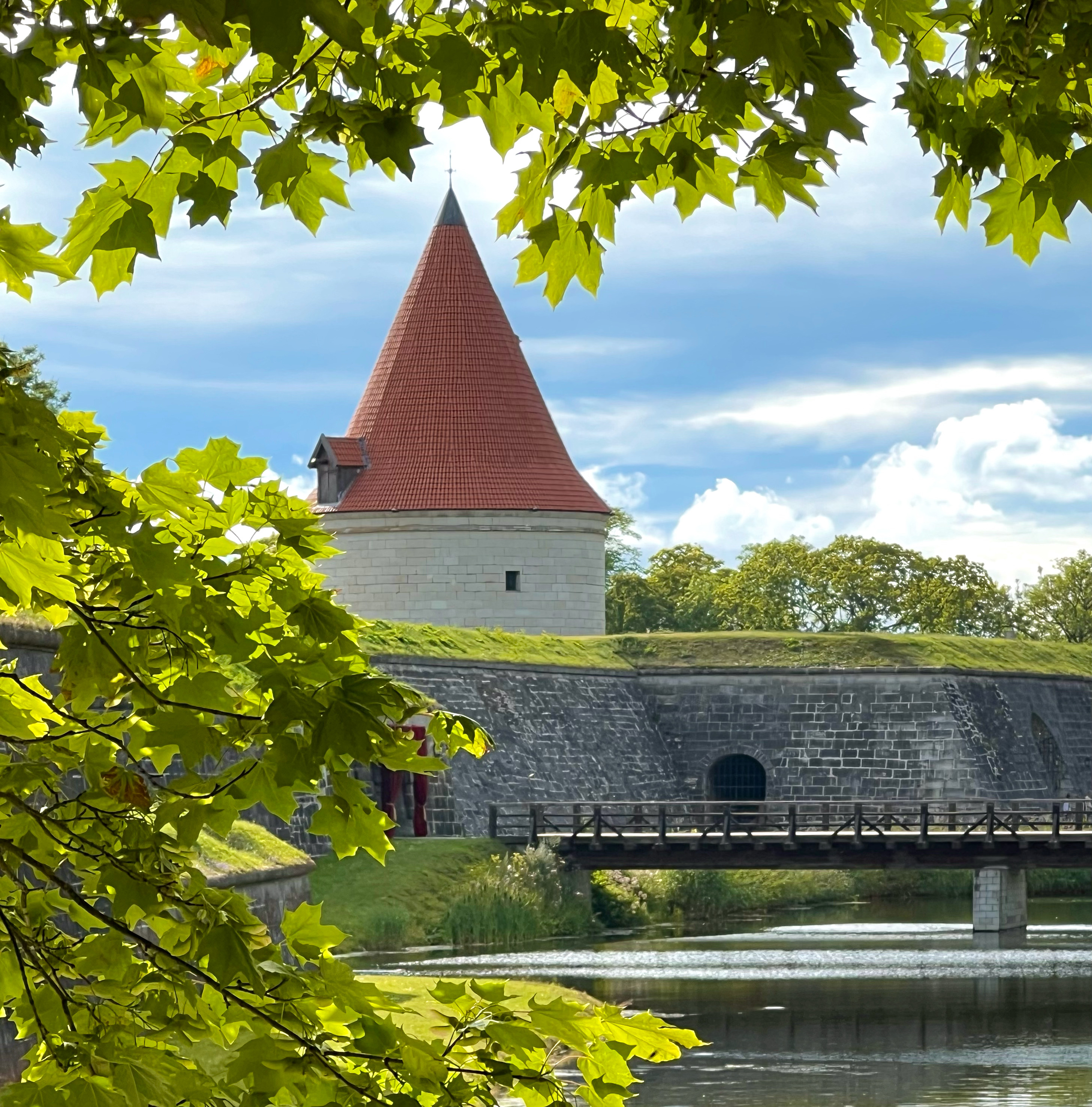 Kuressaare Castle in Saaremaa: The venue for Joe McNally's workshop.