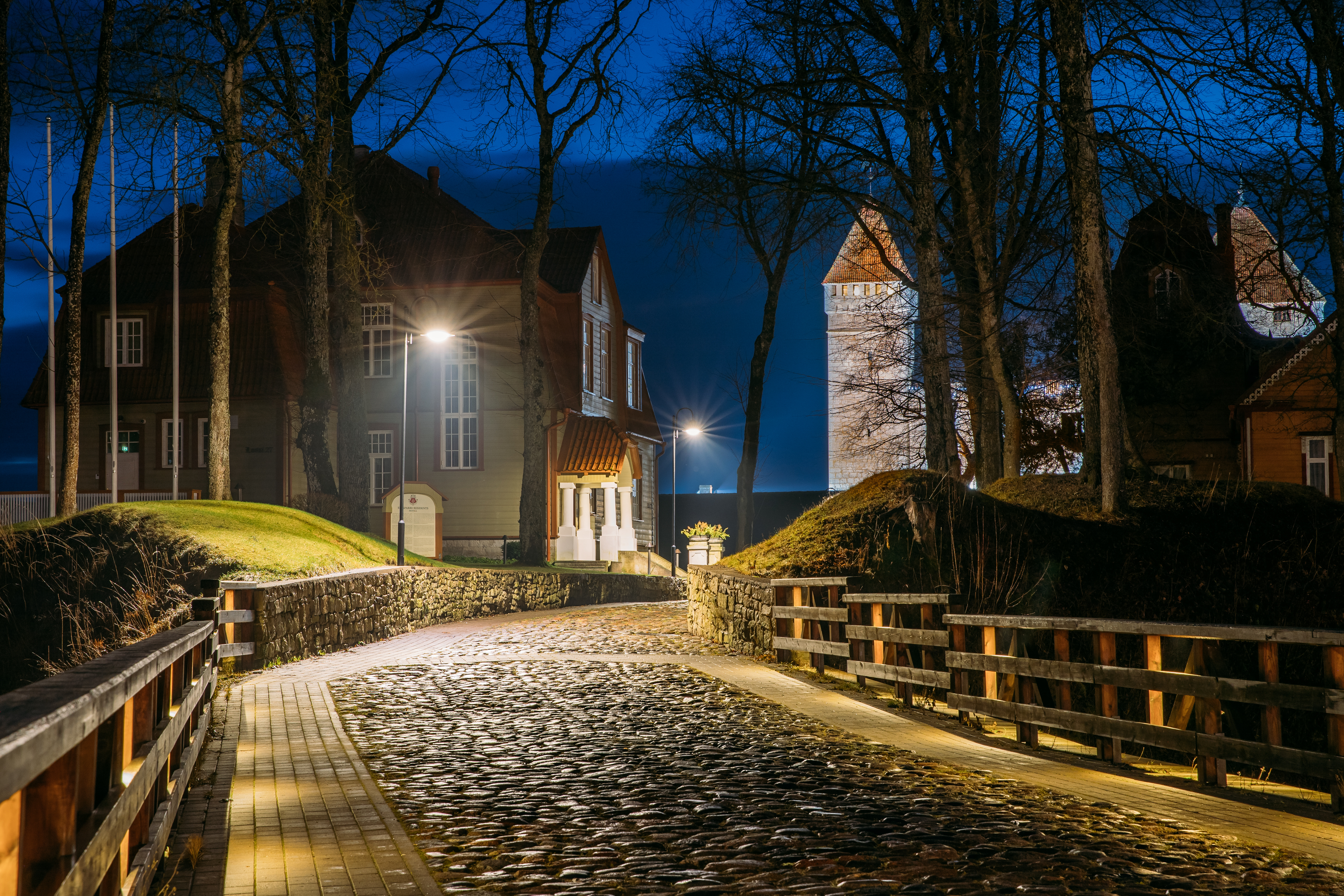 Kuressaare Castle in Saaremaa: The venue for Joe McNally's workshop.