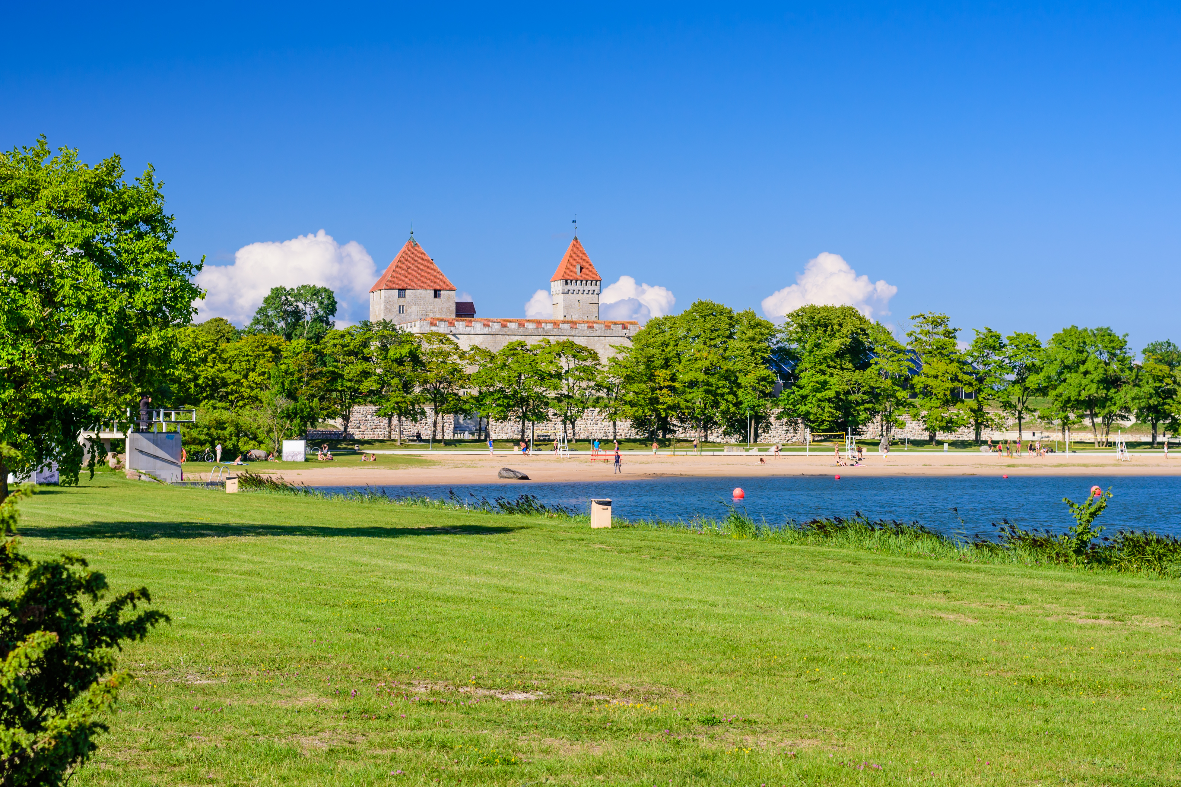 Kuressaare Castle, the main location for Joe McNally's July 2024 portrait photography workshop in Saaremaa.