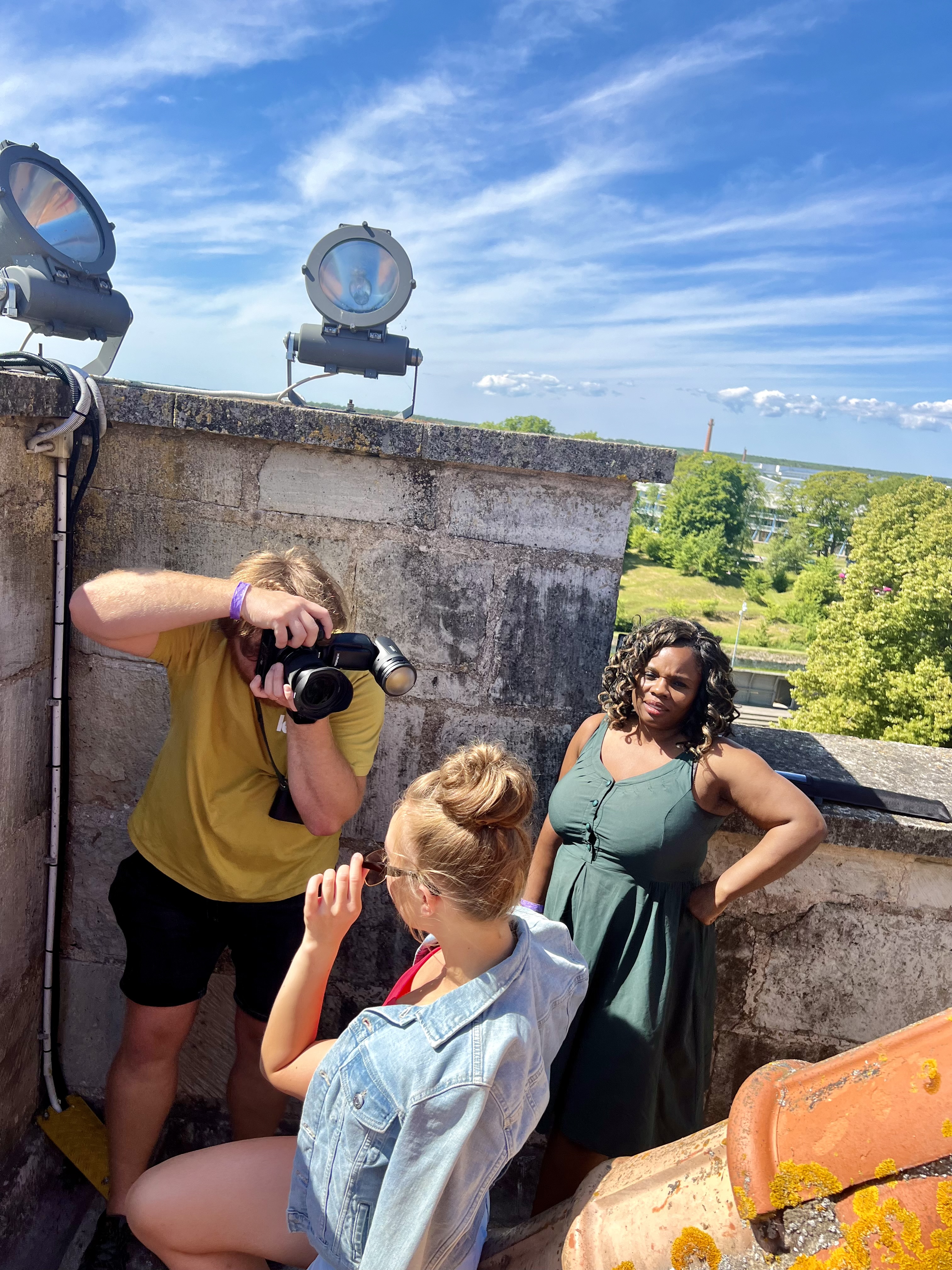 In Joe McNally's portrait photography workshop in Saaremaa, Estonia, we provide a wealth of authentic shooting locations. One of these is the iconic Kuressaare Castle, a prominent landmark and our primary workshop location.