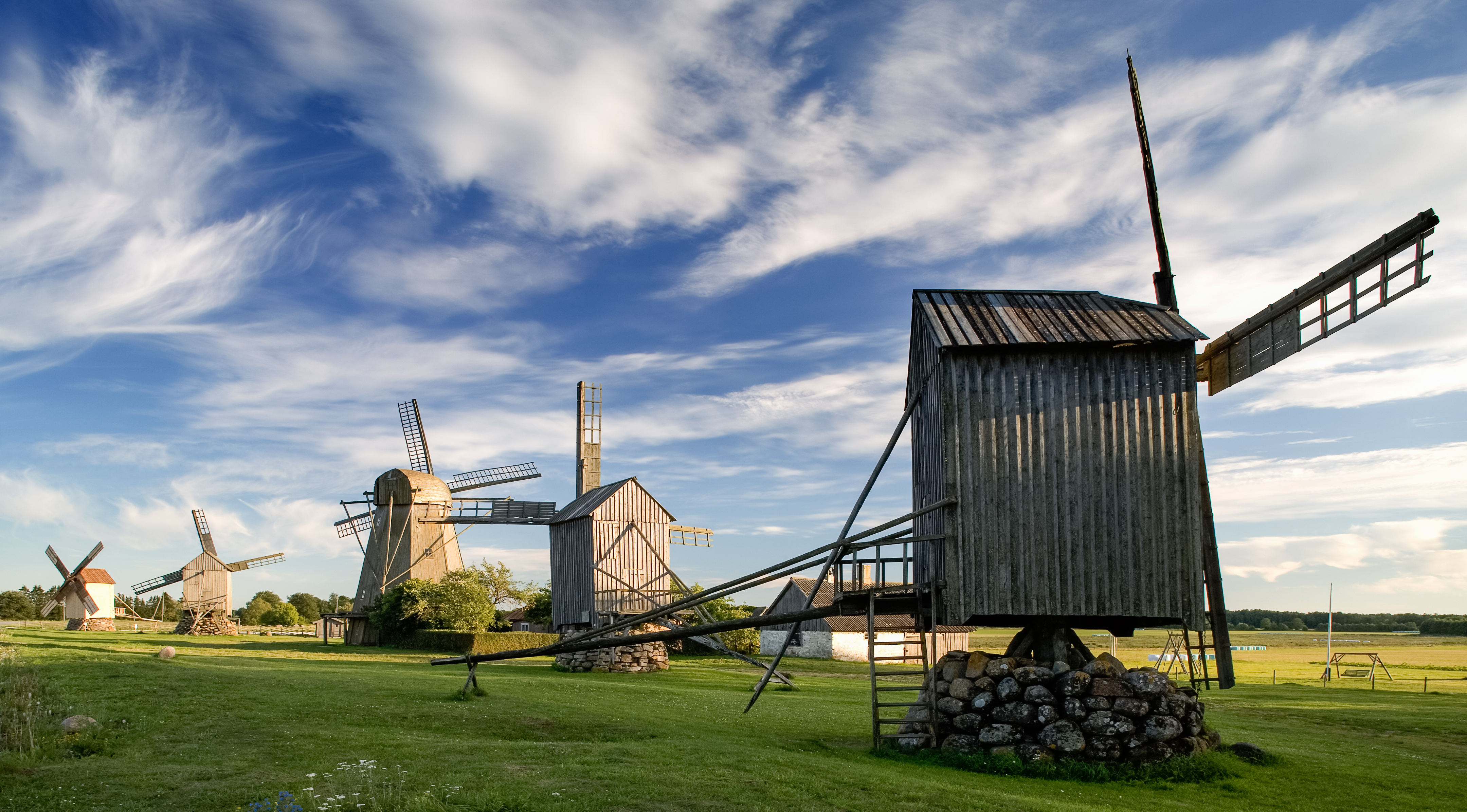 The old mill. Saaremaa.