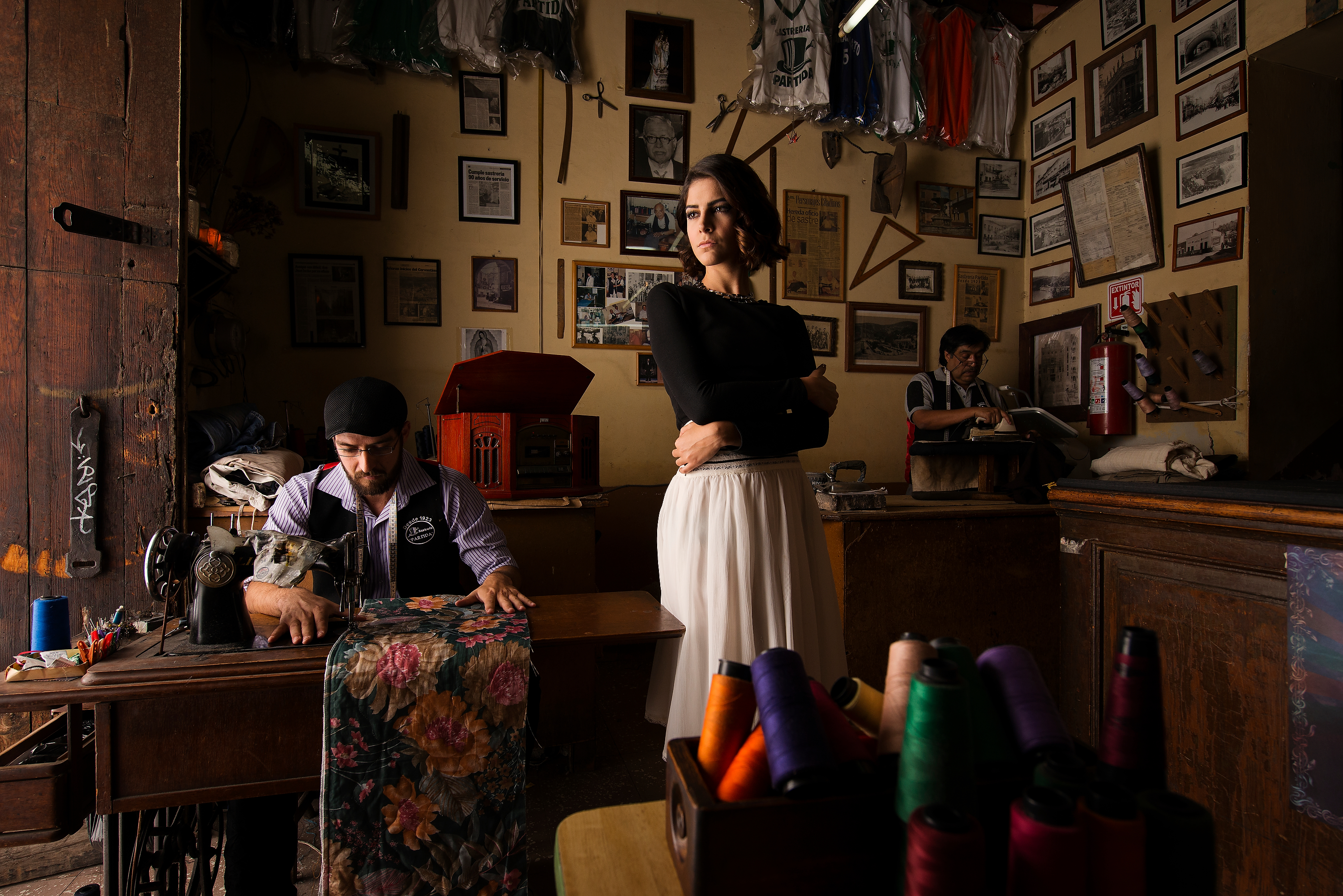 Authentic shooting location.