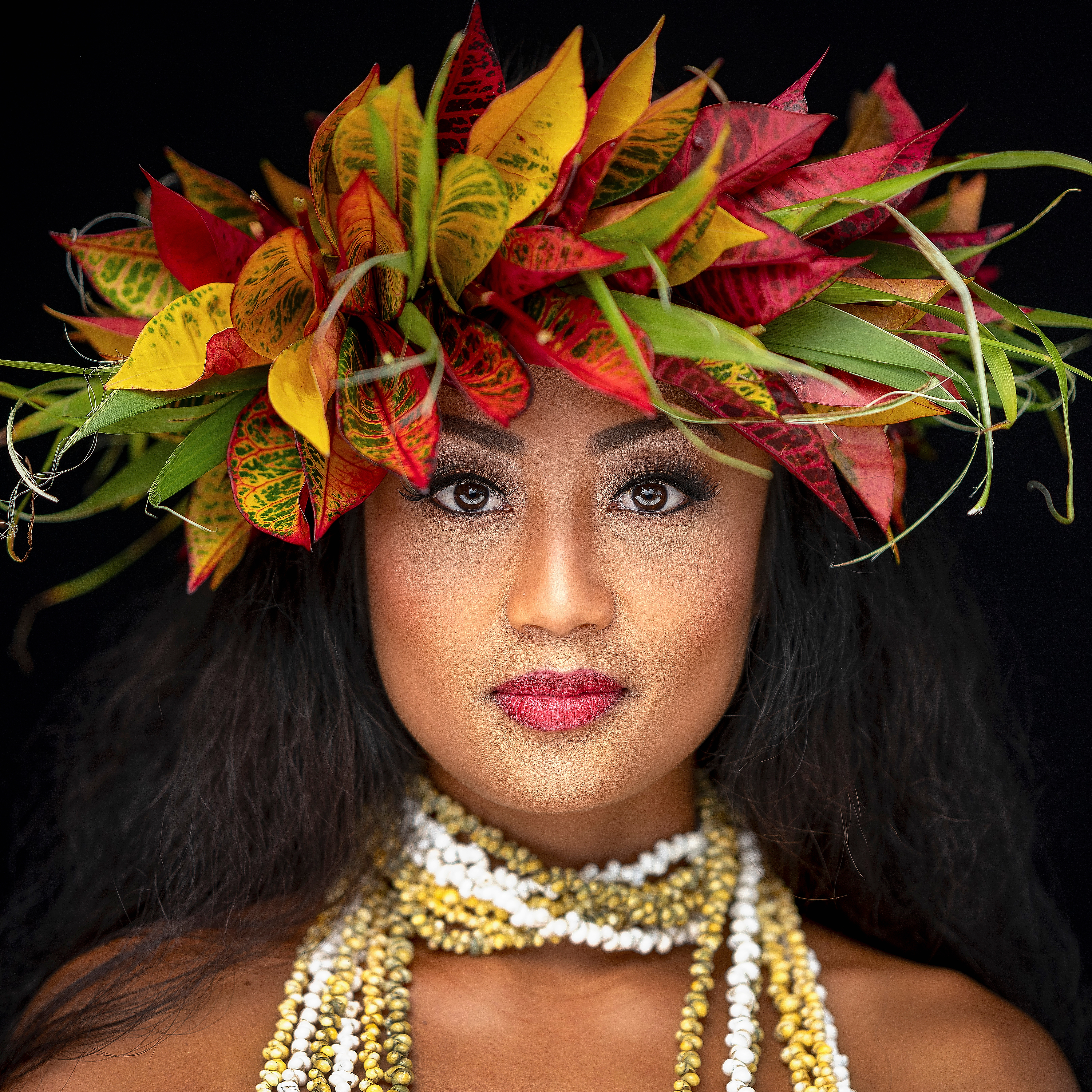 A beautiful model for Joe McNally's workshop.