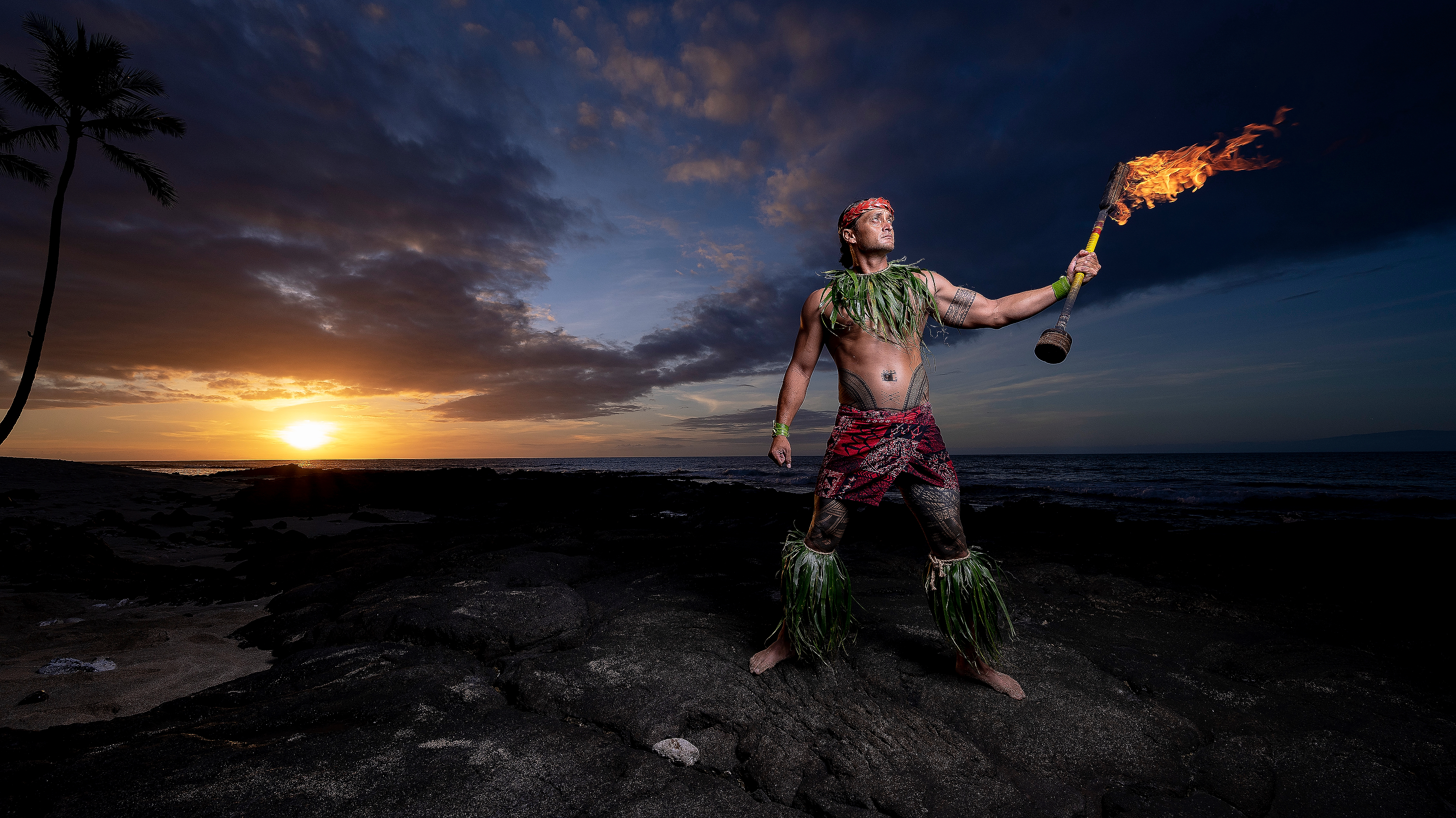 A beautiful model for Joe McNally's workshop.