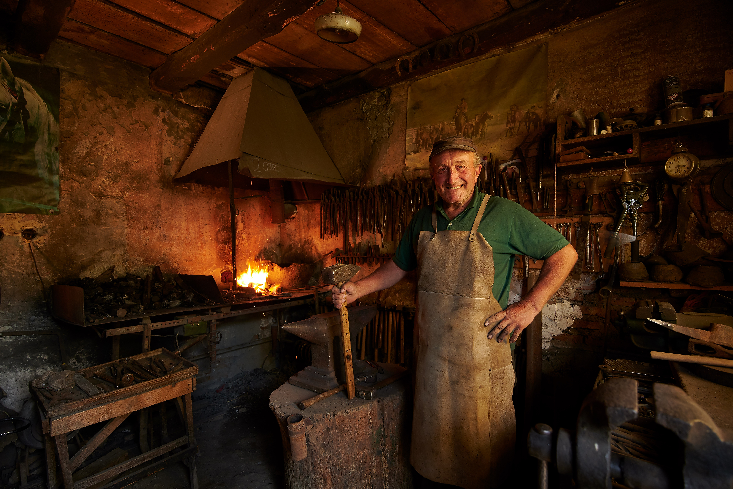 A beautiful model for Joe McNally's workshop.